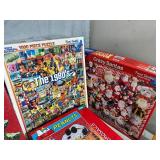 Huge Lot of Puzzles Including 3000 pc Puzzle