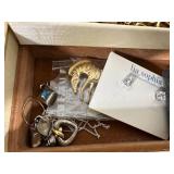 Jewelry Box with Estate Jewelry