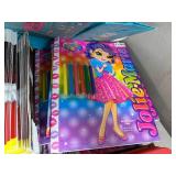 Lisa Frank Coloring Books, Crayons, Racing Comics, More