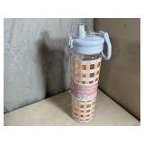 New Manna 32 oz Leak Proof Glass Water Bottle