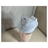 New Manna 32 oz Leak Proof Glass Water Bottle