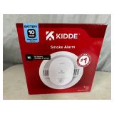 New Kidde 10 Year Battery Smoke Alarm
