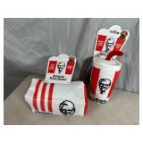 2 New KFC Themed Dog Toys