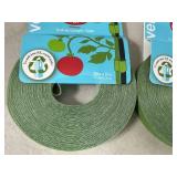 3 New Rolls of Velcro Plant Garden Ties