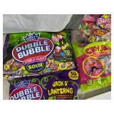 Assorted Candy, Dubble Bubble, Crybaby, Wax Fangs, Nik L Nips, and more.