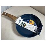 New 8 inch Ceramic Coated Aluminum Induction Safe Frying Pan