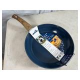 New 11 inch Ceramic Coated Aluminum Induction Safe Frying Pan
