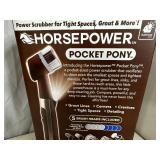 New Horsepower Pocket Pony Cordless Power Scrubber