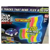 New Magic Tracks Glow in the Dark Speedway with Car