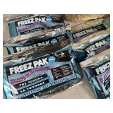 New Igloo Biodegradable Cooler and 17 Assorted Ice Packs