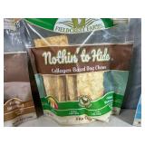 3 New Bags of Fieldcrest Collagen Based Dog Chews