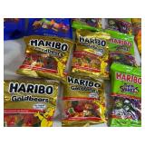 Assorted Candy, Ritter Chocolate, Haribo Gummy Candy, Haribo Peaches, Twin Snakes