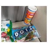 Assorted Candy, Chocolate Cherries, Junior Mints, Tootsie Rolls, Fruit Chews, Dots, and More