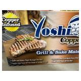 New Yoshi Copper Non-Stick Grill and Bake Mats