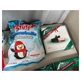 Assorted Candy, Andes Mints, Dubble Bubble, Cotton Candy, Candy Blox, and More.