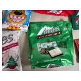 Assorted Candy, Andes Mints, Dubble Bubble, Cotton Candy, Candy Blox, and More.
