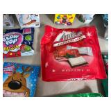 Assorted Candy, Andes Mints, Dubble Bubble, Cotton Candy, Candy Blox, and More.