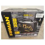 Brand New Firman 2,100 Watt Inverter Generator with CO Alert, Built-In Parallel Capability and RV Adapter