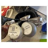 Large Lot of Approx 92 Golf Clubs Take What You Want Golf Clubs and Bags