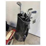 Large Lot of Approx 92 Golf Clubs Take What You Want Golf Clubs and Bags