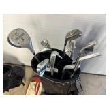 Large Lot of Approx 92 Golf Clubs Take What You Want Golf Clubs and Bags