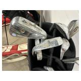 Large Lot of Approx 92 Golf Clubs Take What You Want Golf Clubs and Bags