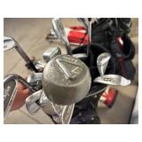 Large Lot of Approx 92 Golf Clubs Take What You Want Golf Clubs and Bags