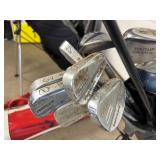 Large Lot of Approx 92 Golf Clubs Take What You Want Golf Clubs and Bags