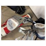 Large Lot of Approx 92 Golf Clubs Take What You Want Golf Clubs and Bags