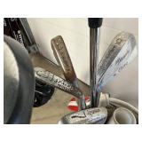Large Lot of Approx 92 Golf Clubs Take What You Want Golf Clubs and Bags