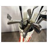 Large Lot of Approx 92 Golf Clubs Take What You Want Golf Clubs and Bags