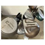 Large Lot of Approx 92 Golf Clubs Take What You Want Golf Clubs and Bags