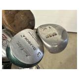 Large Lot of Approx 92 Golf Clubs Take What You Want Golf Clubs and Bags