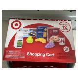 New Target Kids 12 piece Shopping Cart Grocery Playset