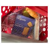 New Target Kids 12 piece Shopping Cart Grocery Playset