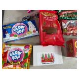 Assorted Candy - Blow Pops, Andes Mints, Chocolate Cherries, Gum Balls, Ring Pops and More