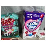 Assorted Candy - Blow Pops, Andes Mints, Chocolate Cherries, Gum Balls, Ring Pops and More