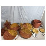 New Hand Woven Baskets, Dishes, and More