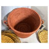 New Hand Woven Baskets, Dishes, and More