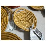 New Hand Woven Baskets, Dishes, and More