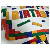 7 New Happy Birthday Lego Themed Yard Signs