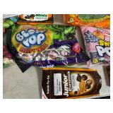 Assorted Candy, Charleston Chews,Caramel Apple Pops, Gum Balls, Blow Pops, Junior Mints, Charms Suckers, and More