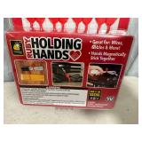 New 8 Pack of Ruby Holding Hands Magnetic Silicone Ties / Organizers