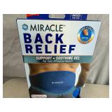 New Miracle Back Relief Hot / Cold Gel Wrap