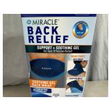 New Miracle Back Relief Hot / Cold Gel Wrap