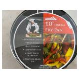 New 10 inch Frying Pan with Glass Lid