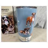 New Serengeti Vacuum Insulated Stainless Steel Water Bottle - Boxer Dog