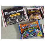 Assorted Candy, Tootsie Rolls, Tootsie Pops, Dots, Fruit Chews, Blow Pops, and More