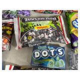 Assorted Candy, Tootsie Rolls, Tootsie Pops, Dots, Fruit Chews, Blow Pops, and More
