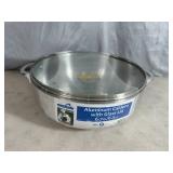 New Aluminum Caldero Pan with Glass Lid